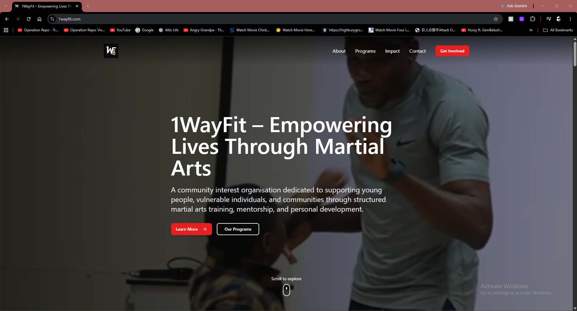 1WayFit website