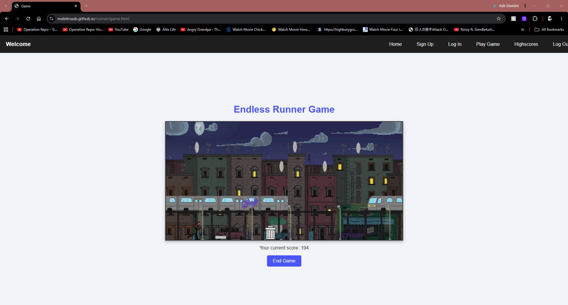 Endless Runner