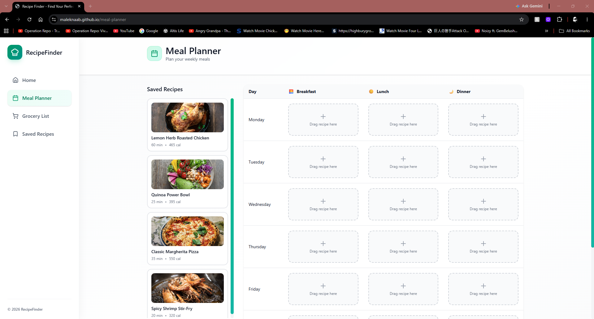 Recipe Finder